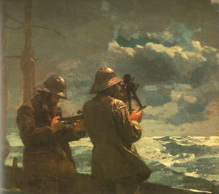 Winslow Homer Eight Bells France oil painting art